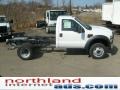 2009 Oxford White Ford F450 Super Duty XL Regular Cab 4x4 Chassis  photo #6