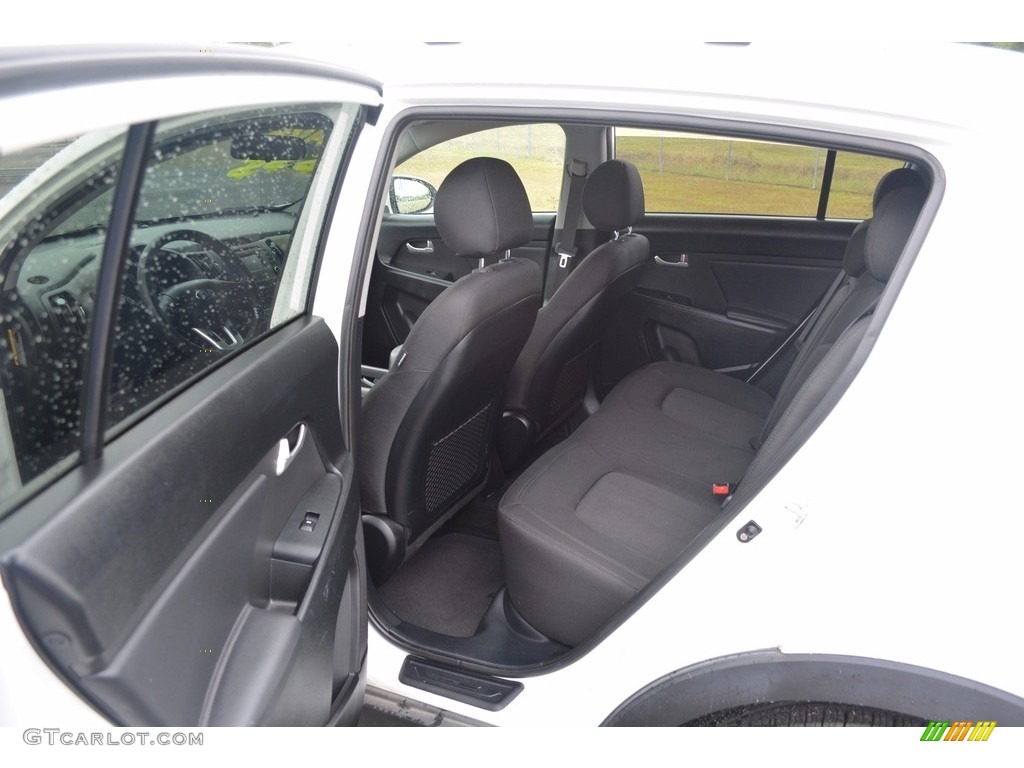 2013 Sportage LX - Clear White / Alpine Gray photo #18