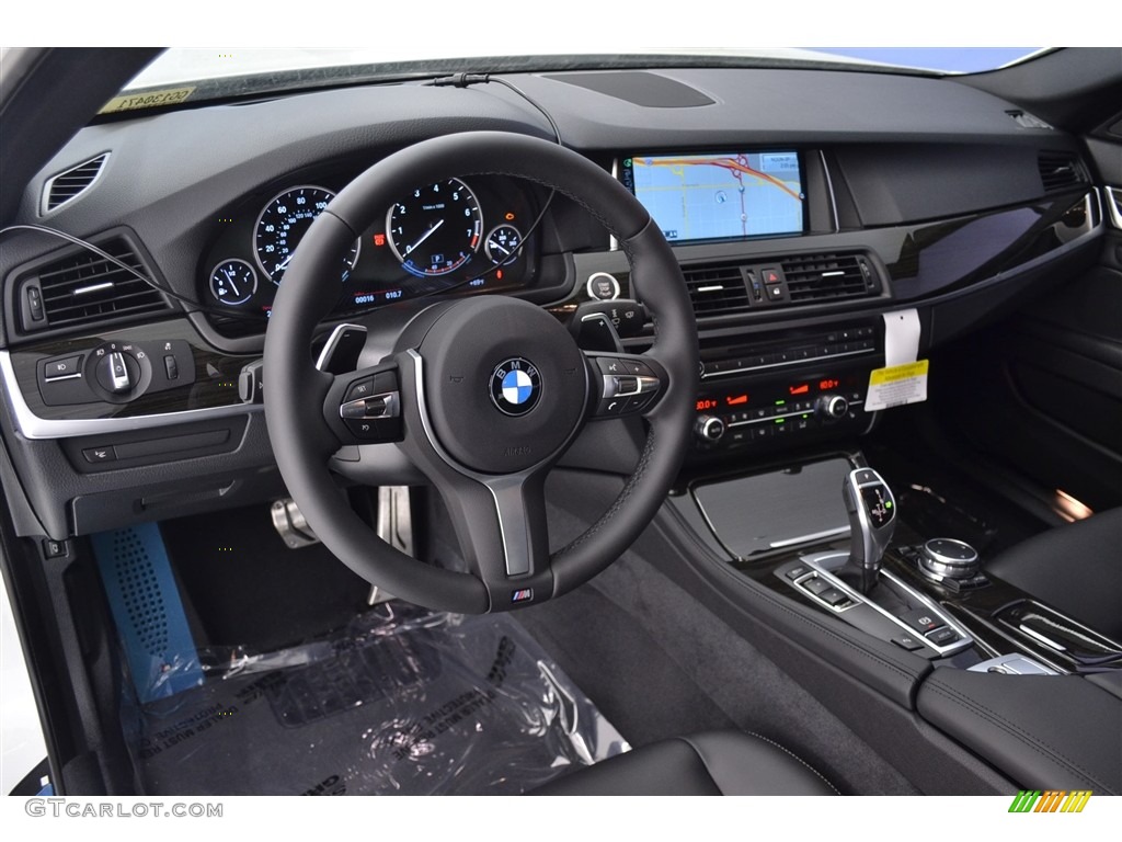 2016 5 Series 535i Sedan - Glacier Silver Metallic / Black photo #6