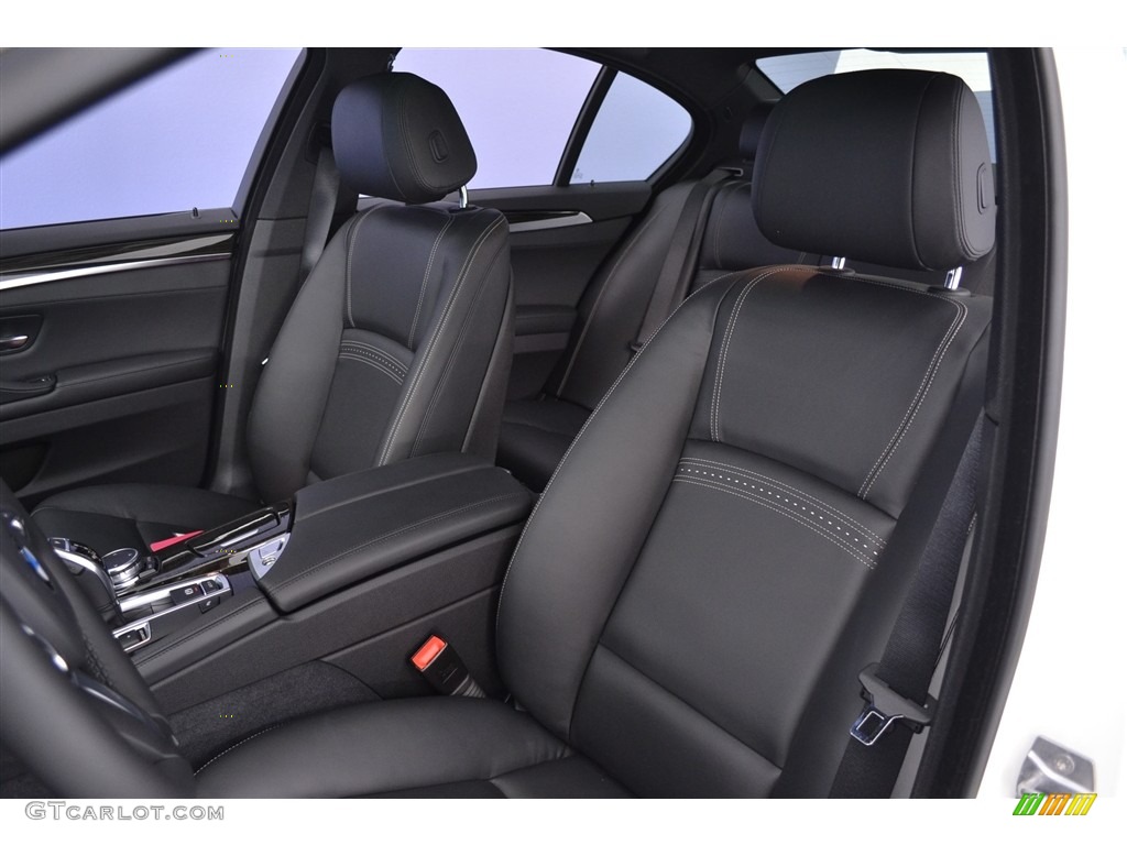2016 5 Series 535i Sedan - Glacier Silver Metallic / Black photo #7
