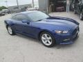 2015 Deep Impact Blue Metallic Ford Mustang V6 Coupe  photo #4