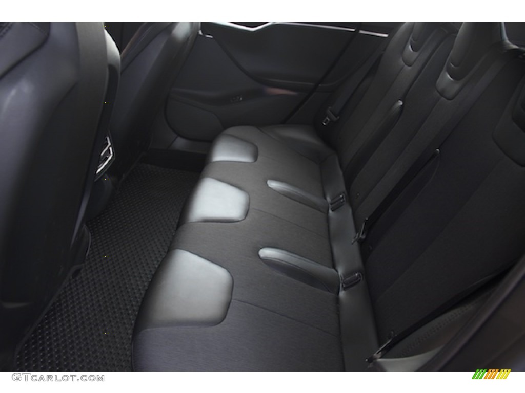 2013 Model S  - Black / Black photo #4