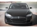 2013 Black Tesla Model S   photo #7