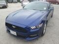 2015 Deep Impact Blue Metallic Ford Mustang V6 Coupe  photo #16