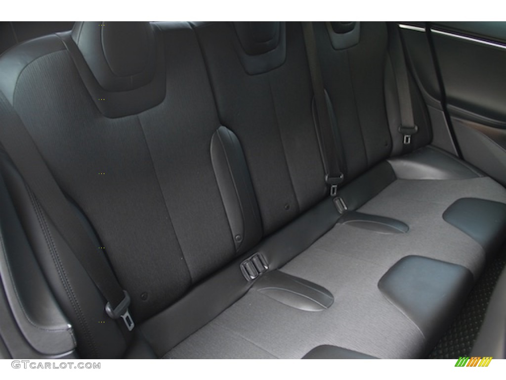 2013 Tesla Model S Standard Model S Model Rear Seat Photo #113074266