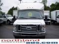 2009 Oxford White Ford E Series Cutaway E350 Commercial Utility Truck  photo #7
