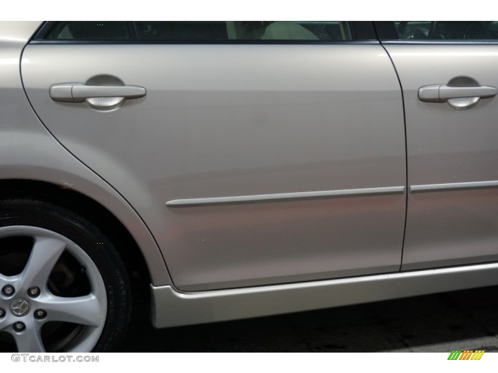 2007 MAZDA6 i Sport Sedan - Smokestone / Beige photo #58