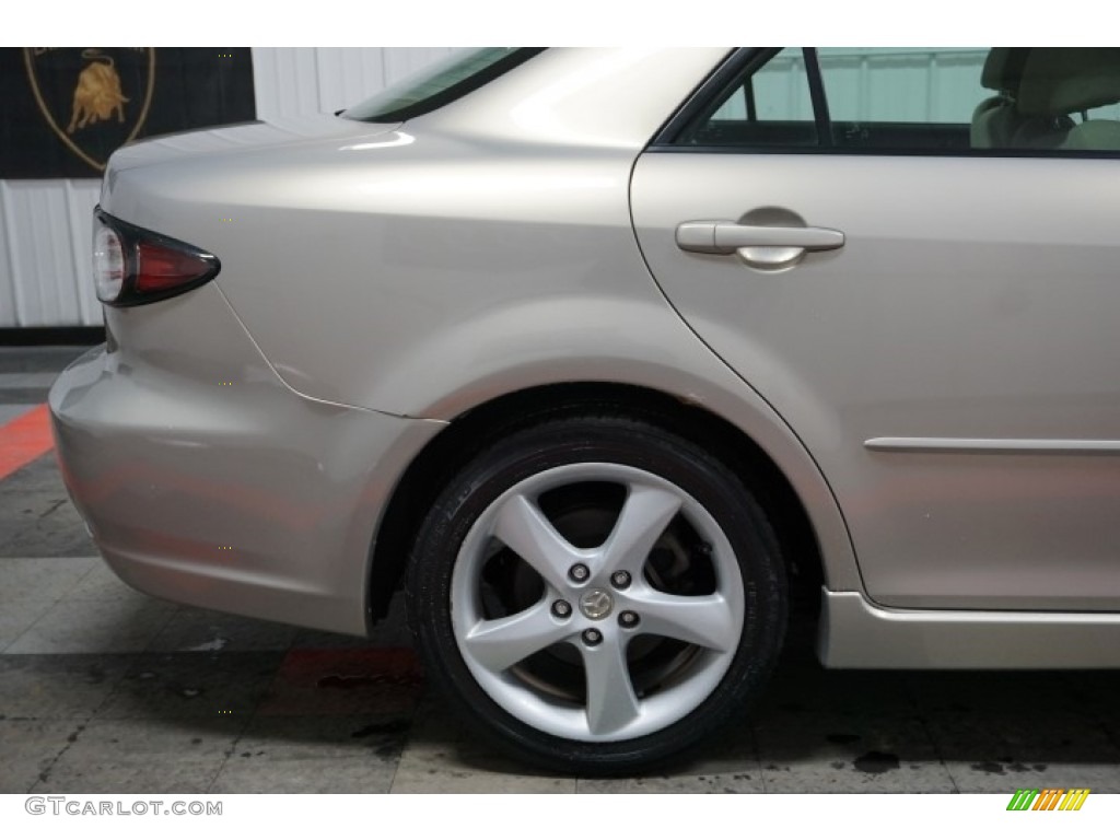 2007 MAZDA6 i Sport Sedan - Smokestone / Beige photo #59