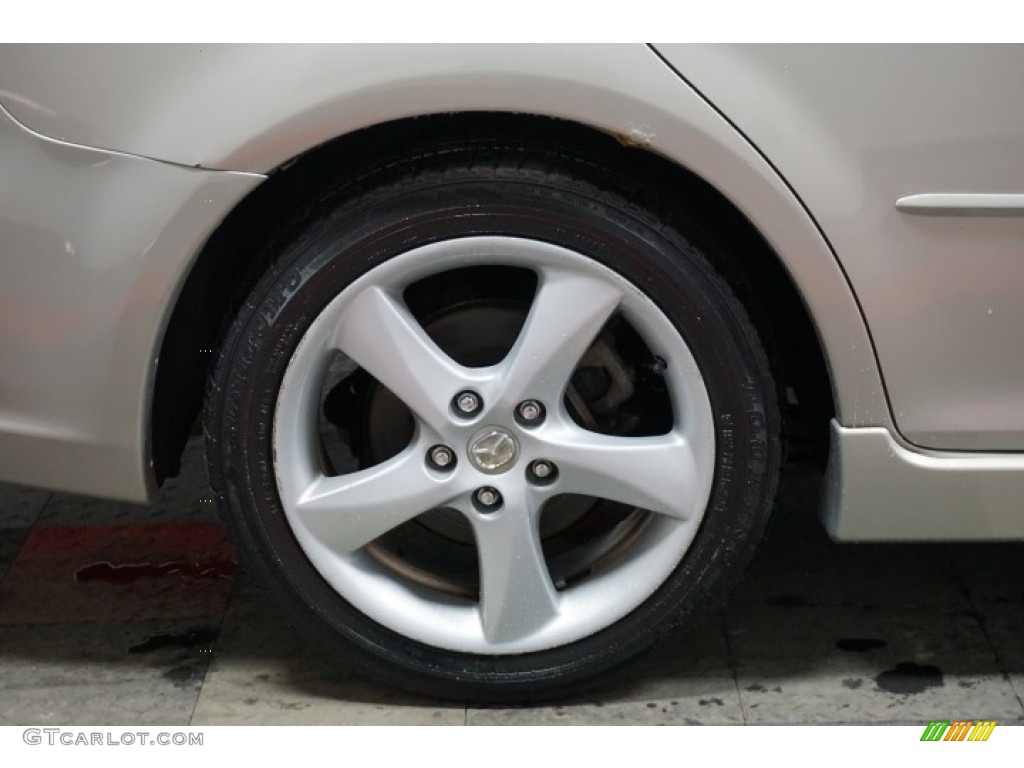 2007 MAZDA6 i Sport Sedan - Smokestone / Beige photo #60