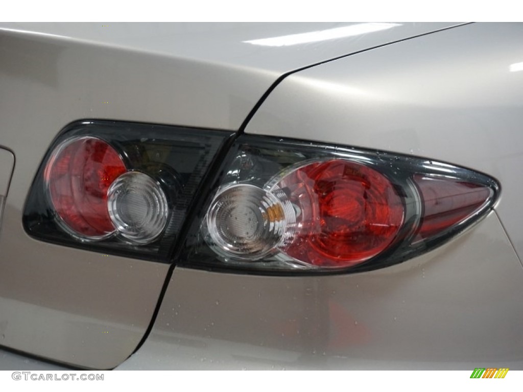 2007 MAZDA6 i Sport Sedan - Smokestone / Beige photo #63