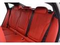 2016 BMW X6 M Mugello Red Interior Rear Seat Photo