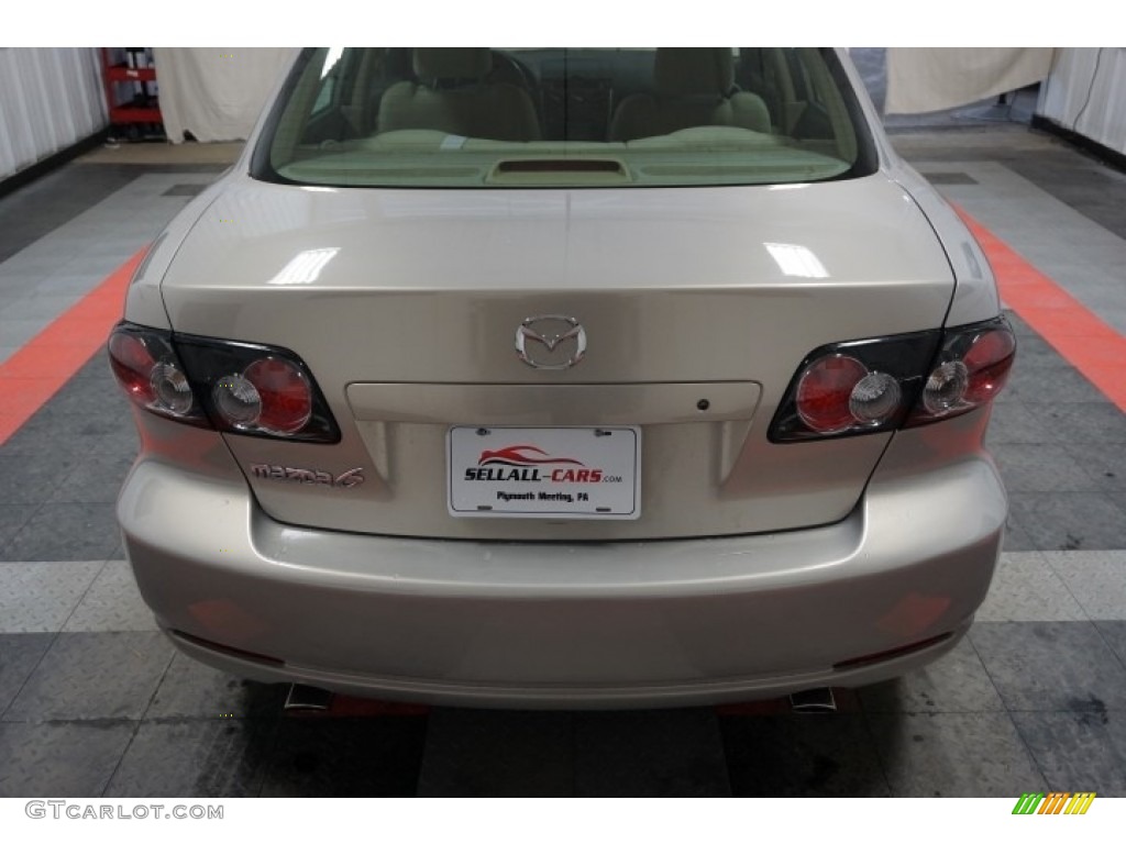 2007 MAZDA6 i Sport Sedan - Smokestone / Beige photo #67