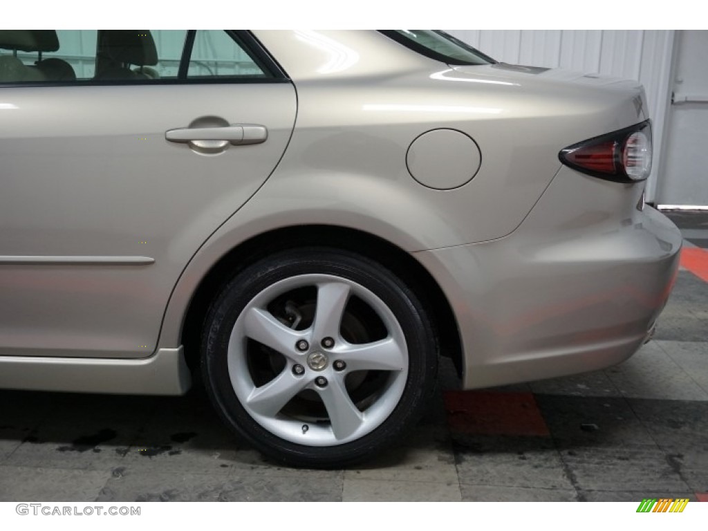 2007 MAZDA6 i Sport Sedan - Smokestone / Beige photo #68