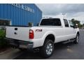 White Platinum Metallic - F350 Super Duty Lariat Crew Cab 4x4 Photo No. 2