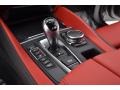 2016 BMW X6 M Mugello Red Interior Transmission Photo