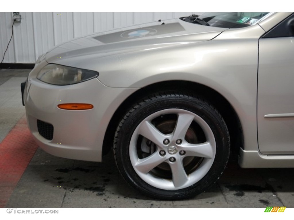 2007 MAZDA6 i Sport Sedan - Smokestone / Beige photo #75