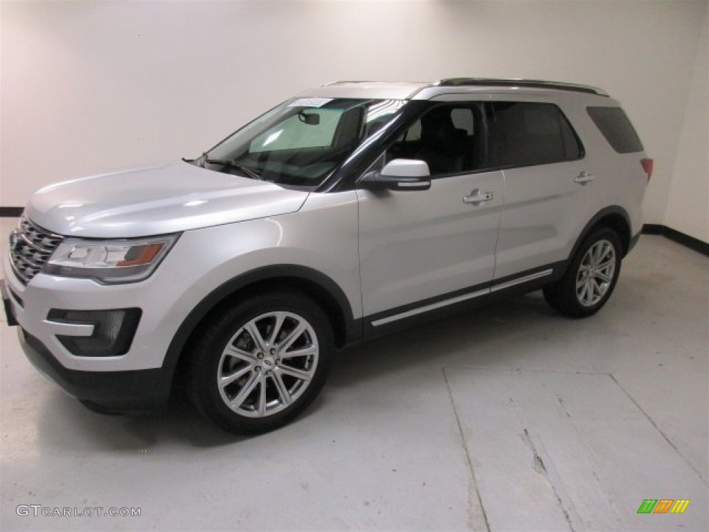 2016 Explorer Limited 4WD - Ingot Silver Metallic / Ebony Black photo #5