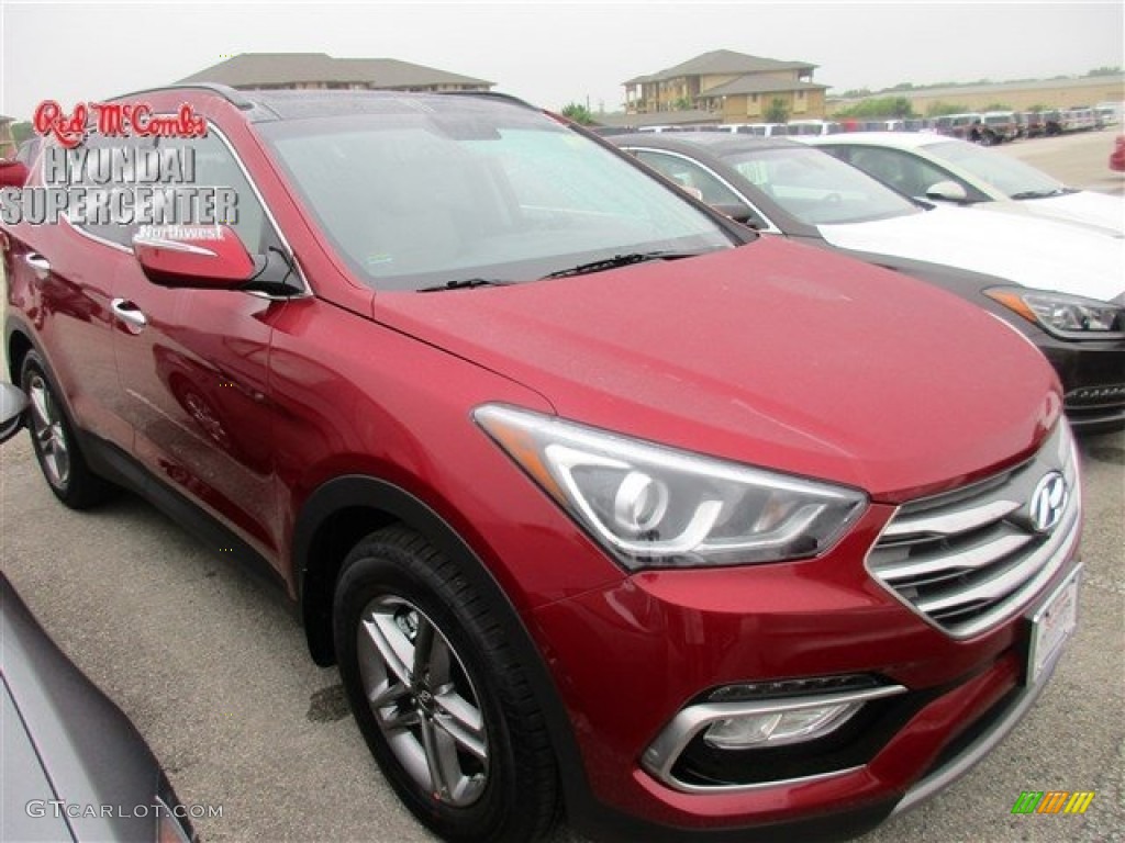 Serrano Red Hyundai Santa Fe Sport