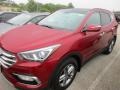 2017 Serrano Red Hyundai Santa Fe Sport FWD  photo #2