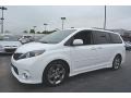 2013 Super White Toyota Sienna SE  photo #7