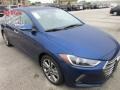 2017 Lakeside Blue Hyundai Elantra Limited  photo #1