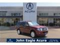 2012 Autumn Red Metallic Ford Expedition Limited  photo #1