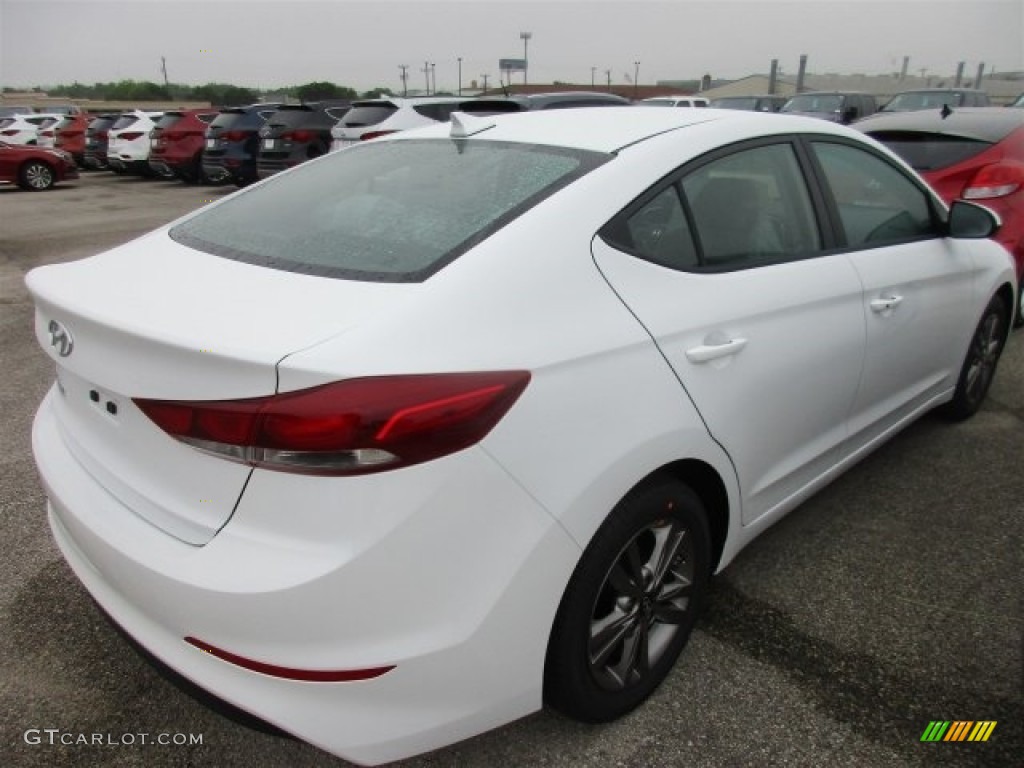 2017 Elantra SE - White / Gray photo #6