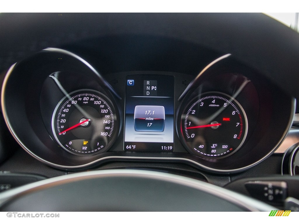 2016 Mercedes-Benz C 300 Sedan Gauges Photo #113079368