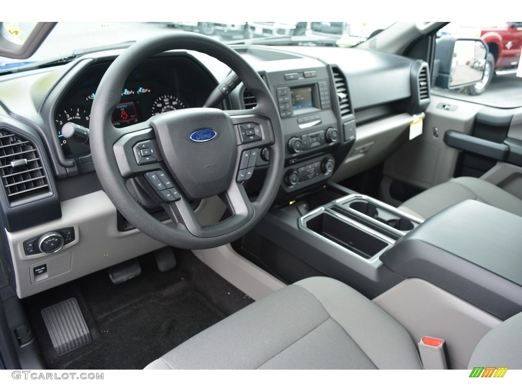 2016 F150 XL SuperCab 4x4 - Blue Flame / Medium Earth Gray photo #7