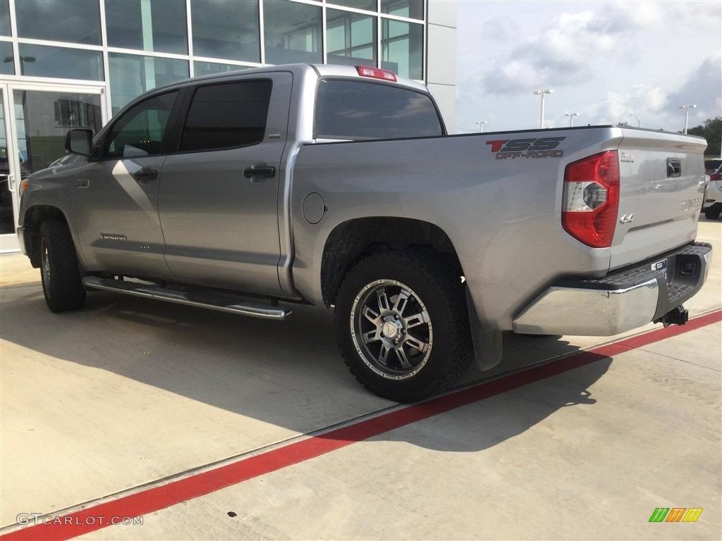 2015 Tundra SR5 CrewMax 4x4 - Silver Sky Metallic / Graphite photo #4