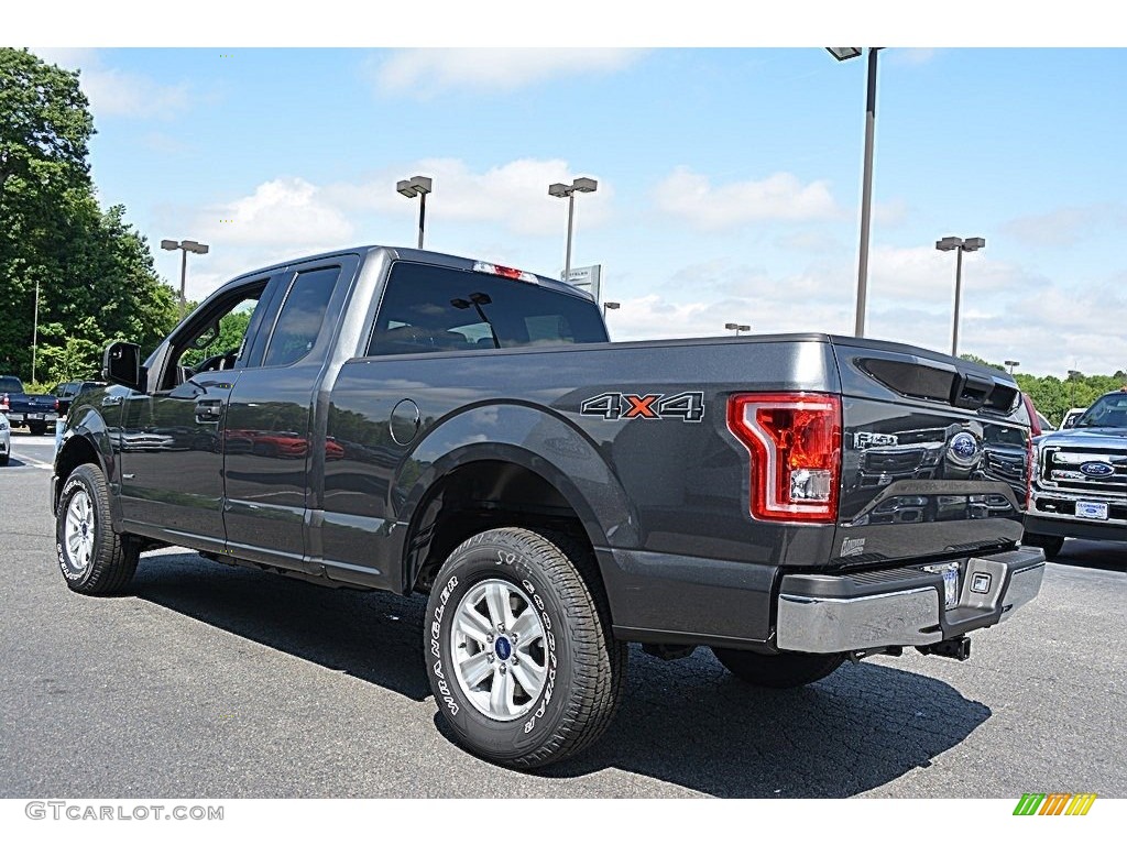 2016 F150 XLT SuperCab 4x4 - Magnetic / Medium Earth Gray photo #18