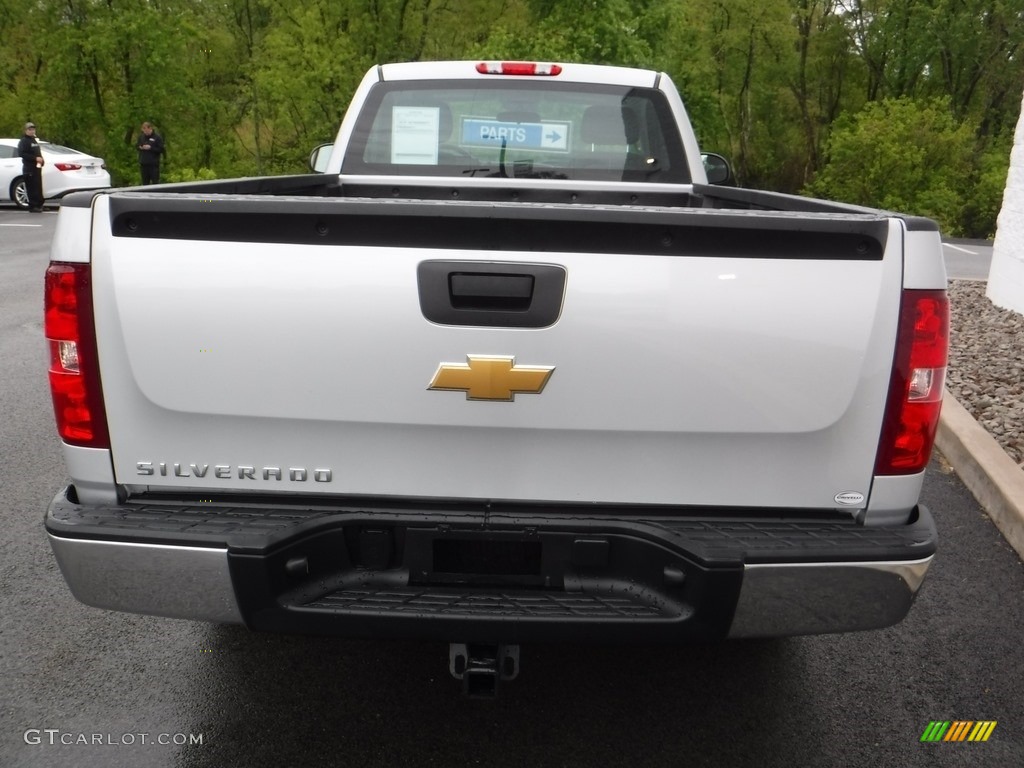 2012 Silverado 1500 Work Truck Regular Cab 4x4 - Silver Ice Metallic / Dark Titanium photo #8