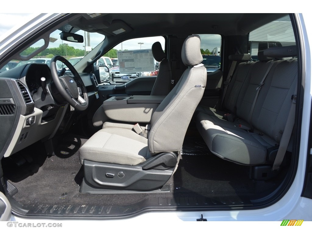 2016 F150 XLT SuperCab 4x4 - Oxford White / Medium Earth Gray photo #10