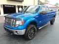 Blue Flame Metallic - F150 XLT SuperCab 4x4 Photo No. 2