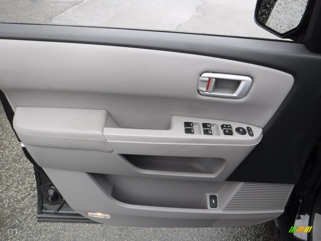 2015 Pilot EX-L 4WD - Crystal Black Pearl / Gray photo #12
