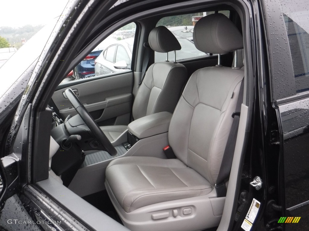 2015 Pilot EX-L 4WD - Crystal Black Pearl / Gray photo #13