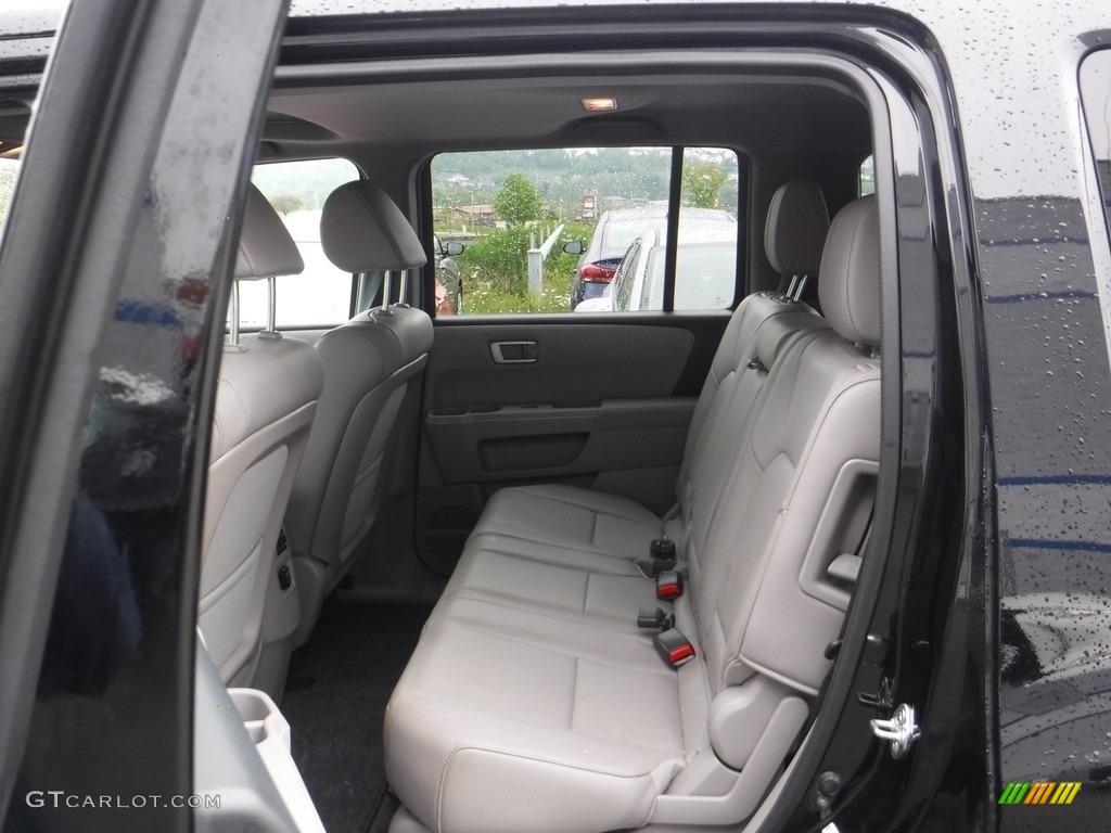 2015 Pilot EX-L 4WD - Crystal Black Pearl / Gray photo #20