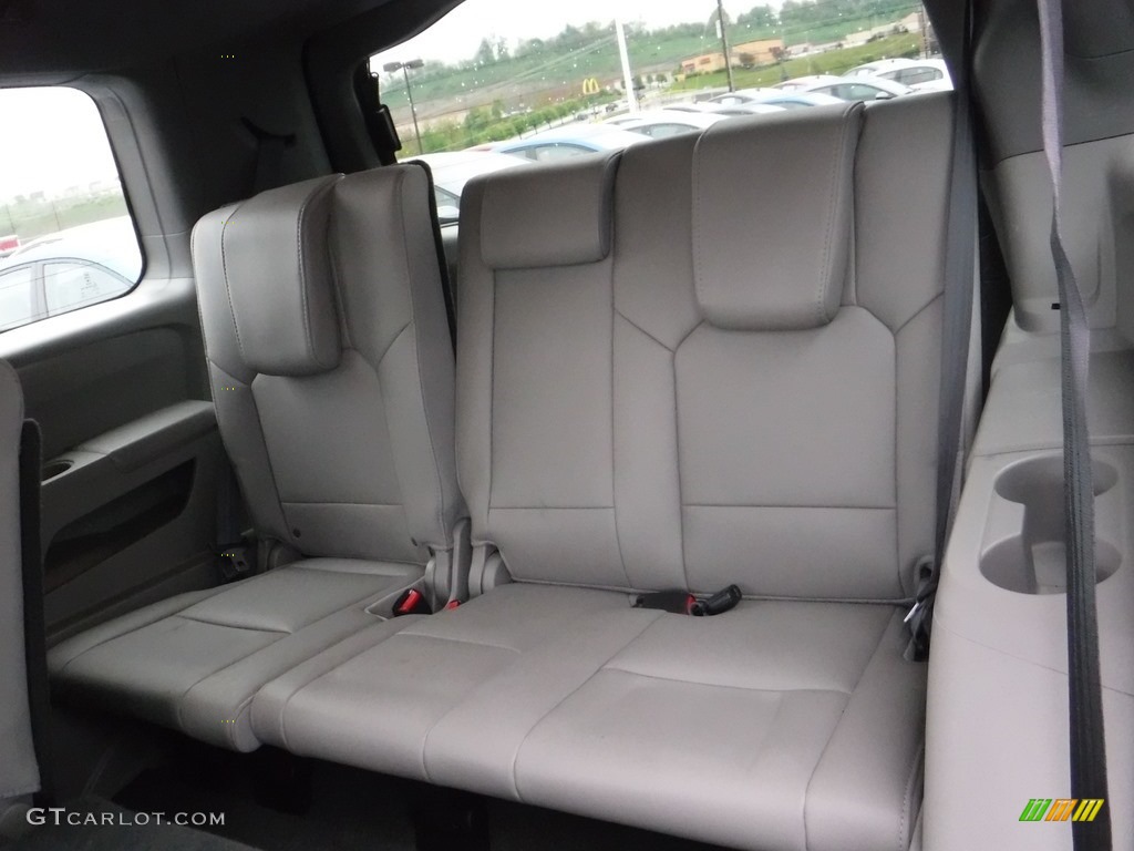 2015 Pilot EX-L 4WD - Crystal Black Pearl / Gray photo #21