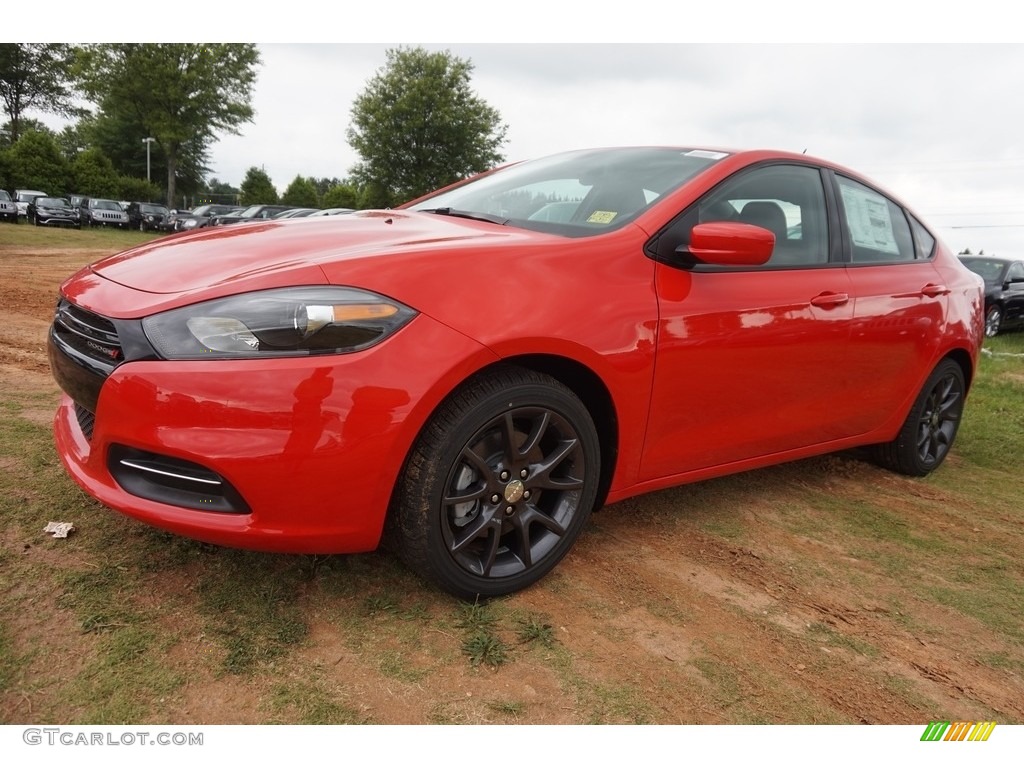 2016 Dart SE - TorRed / Black photo #1