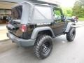 2007 Black Jeep Wrangler Rubicon 4x4  photo #2