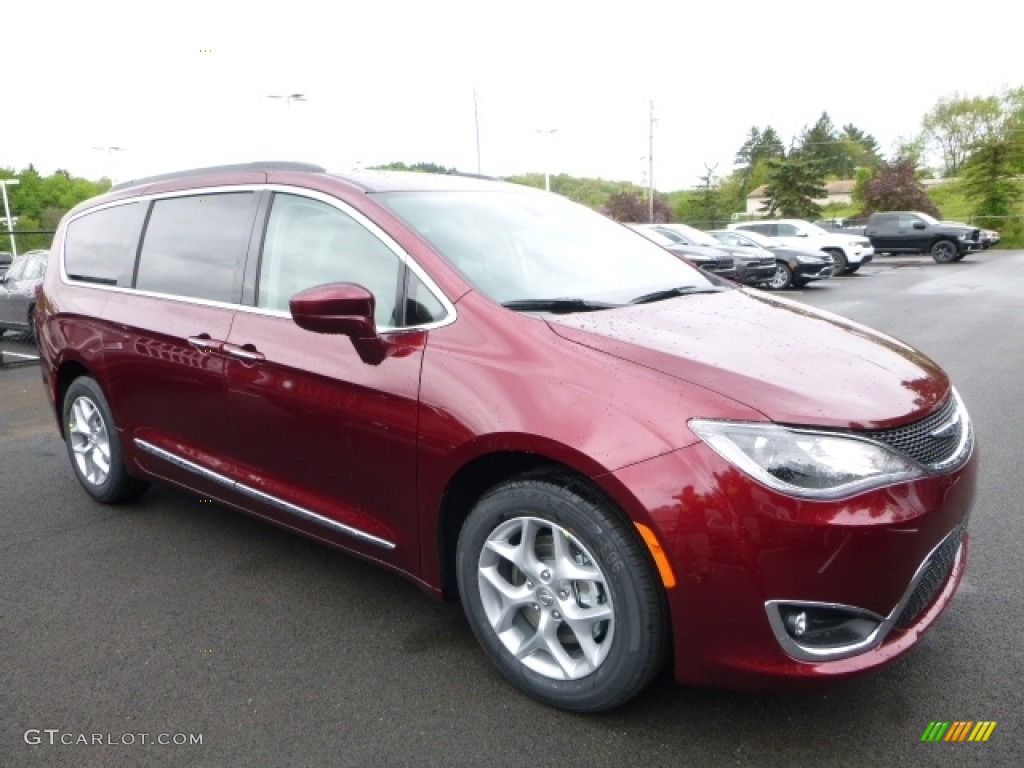 Velvet Red Pearl 2017 Chrysler Pacifica Touring L Exterior Photo #113089928