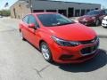 2016 Red Hot Chevrolet Cruze LT Sedan  photo #3