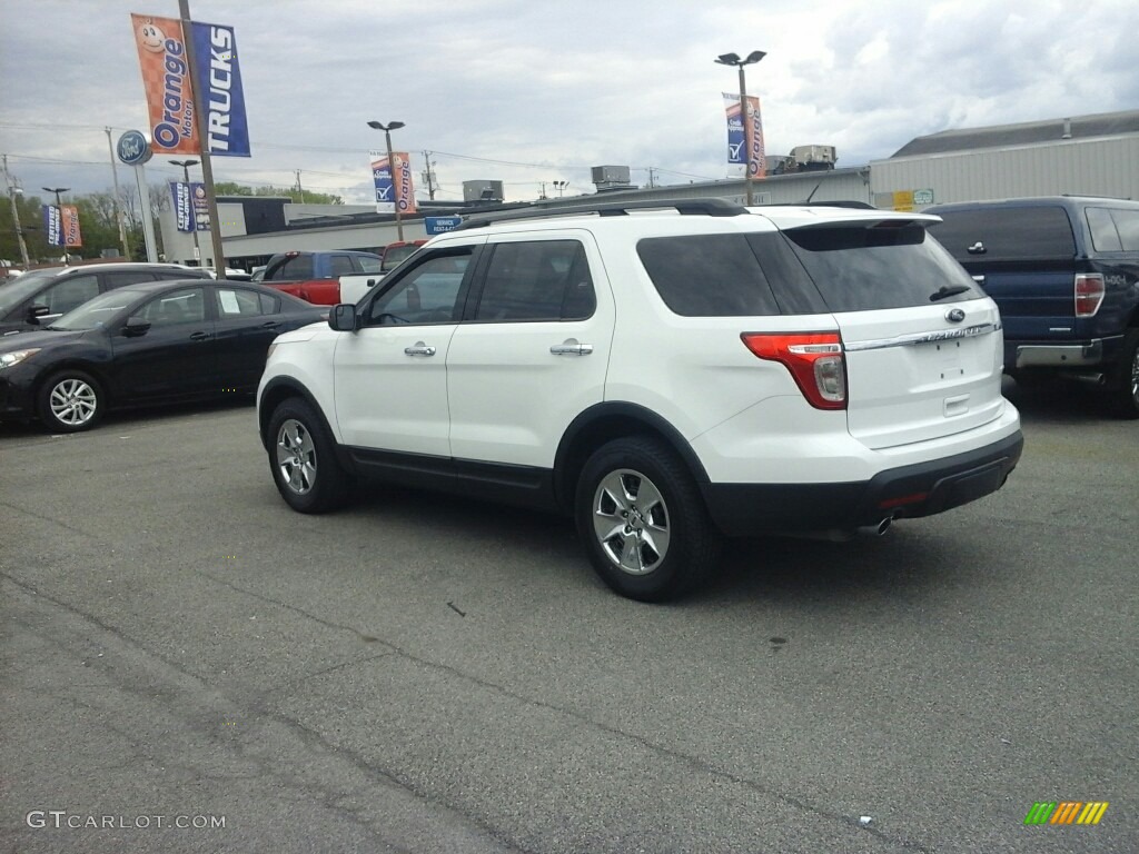 2014 Explorer 4WD - Oxford White / Medium Light Stone photo #6