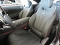 designo Black 2016 Mercedes-Benz S 550 4Matic Coupe Interior Color