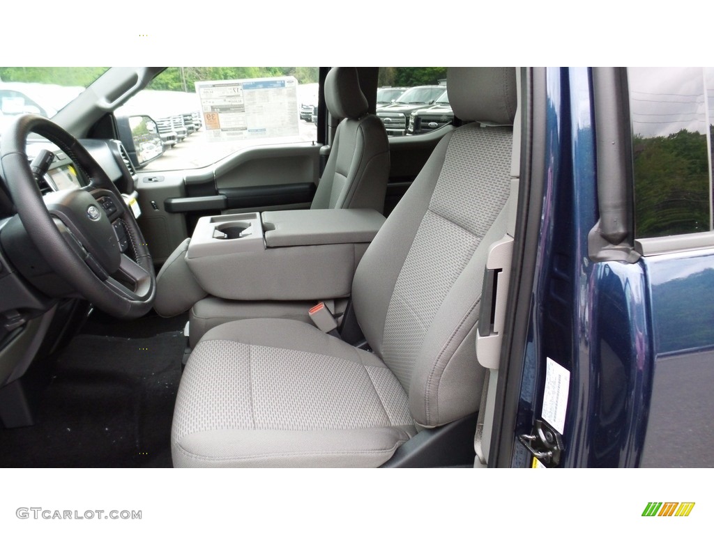 2016 F150 XLT SuperCab 4x4 - Blue Jeans / Medium Earth Gray photo #12