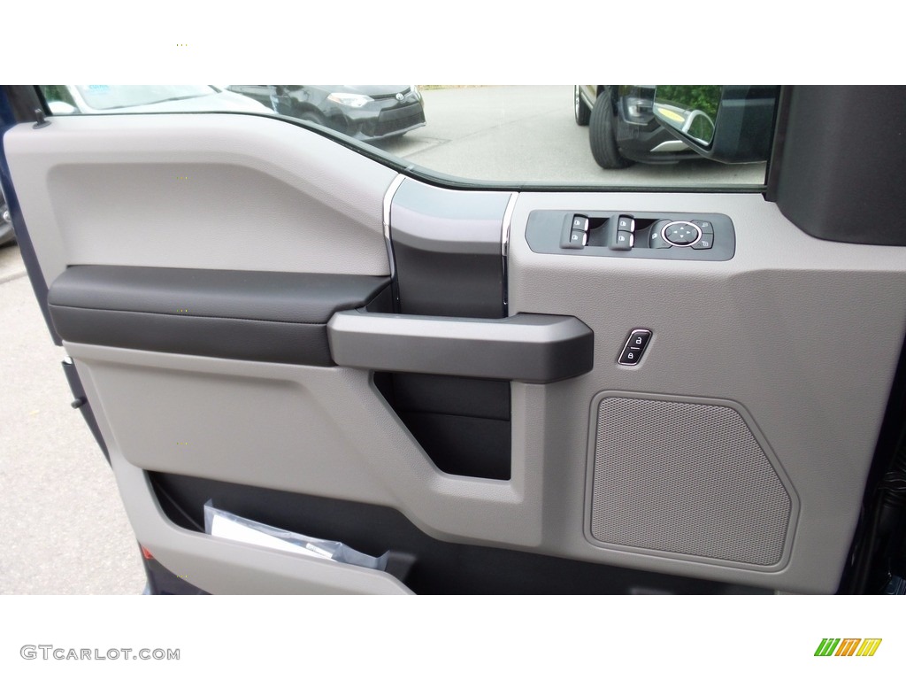 2016 F150 XLT SuperCab 4x4 - Blue Jeans / Medium Earth Gray photo #14