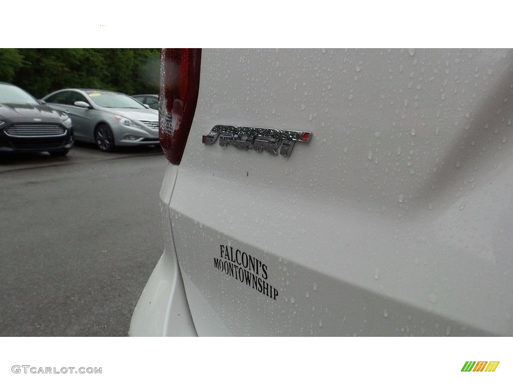 2016 Explorer Sport 4WD - White Platinum Metallic Tri-Coat / Ebony Black photo #8