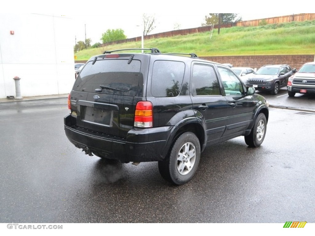 2005 Escape Limited 4WD - Black / Ebony Black photo #2