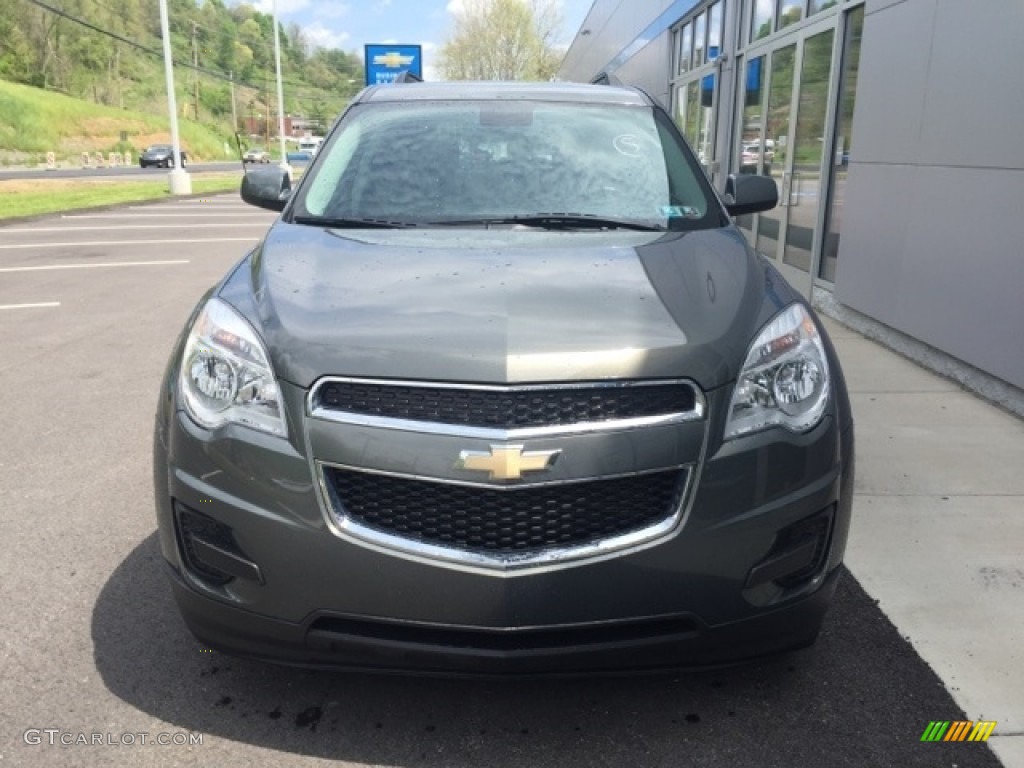 2012 Equinox LT AWD - Steel Green Metallic / Light Titanium/Jet Black photo #5