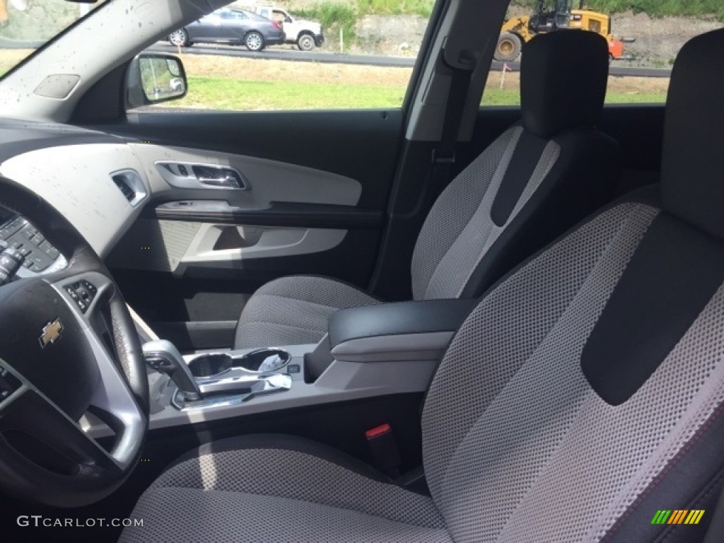 2012 Equinox LT AWD - Steel Green Metallic / Light Titanium/Jet Black photo #8